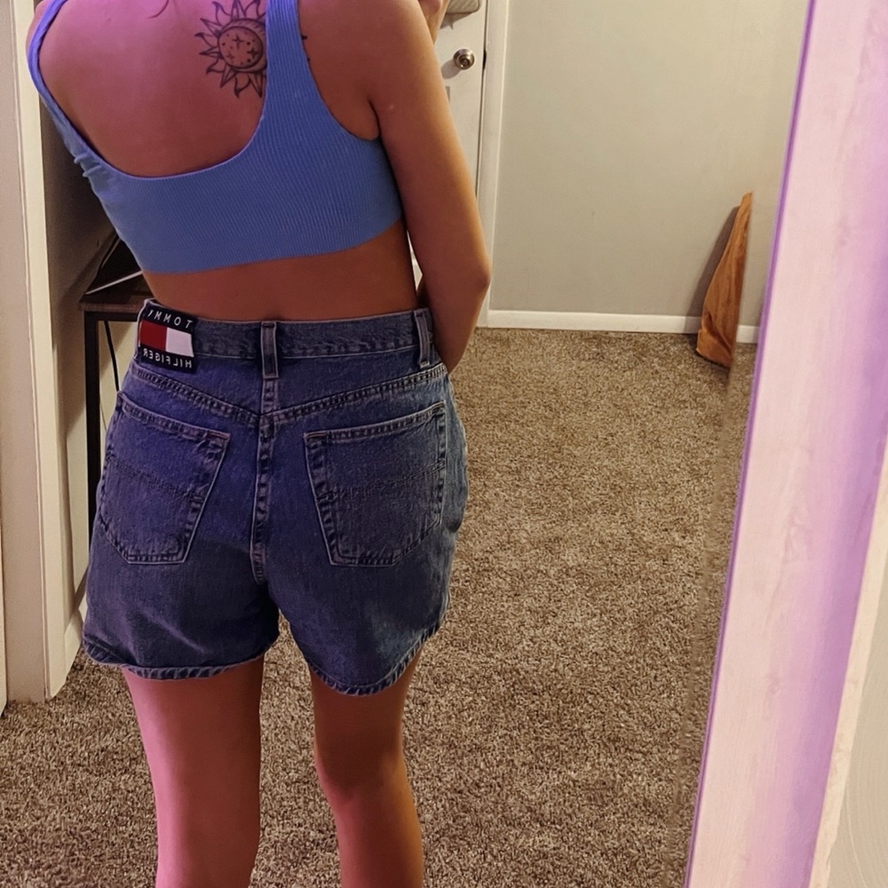Vintage tommy denim shorts